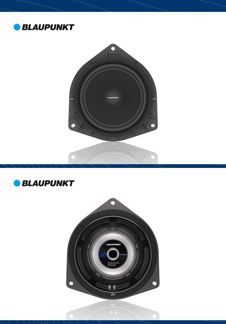 德國(guó)（藍(lán)寶BLAUPUNKT）豐田專用兩分頻套裝喇叭 GTX 1662 CTY