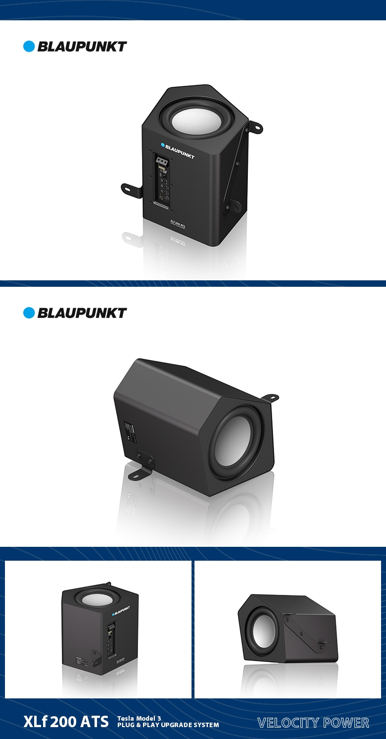 德國（藍寶BLAUPUNKT）特斯拉model3專用低音炮 XLf 200 ATS